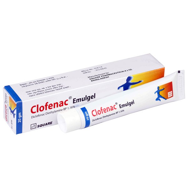 CLOFENAC 20gm  Emulgel 